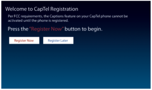 CapTel 2400i Registration Help - CapTel