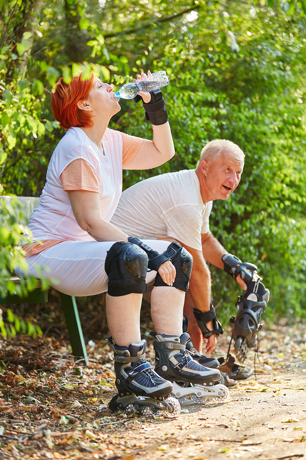 One of our summer safety tips for seniors is to stay hydrated.