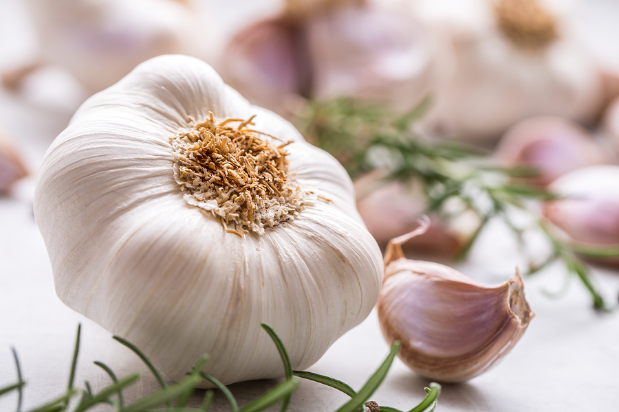 Garlic is one of the healthy herbs and spices that can add more flavor and nutrition to your meals