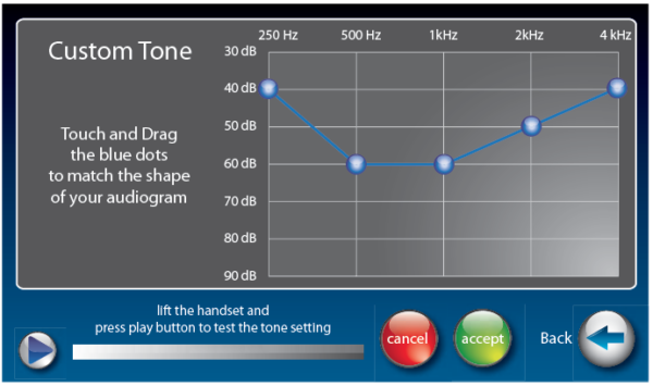 CapTel 2400i: Adjusting Volume/Tone - CapTel