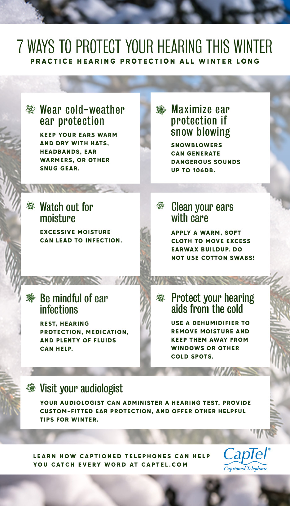 7 Ways to Protect Your Hearing this Winter [Infographic]