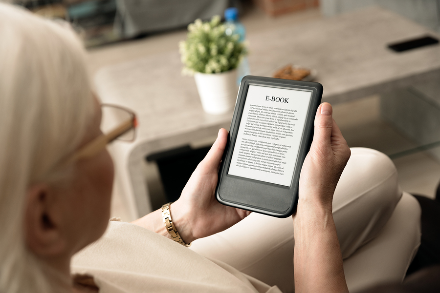 One of the book and reading apps for seniors on this list is Libby.