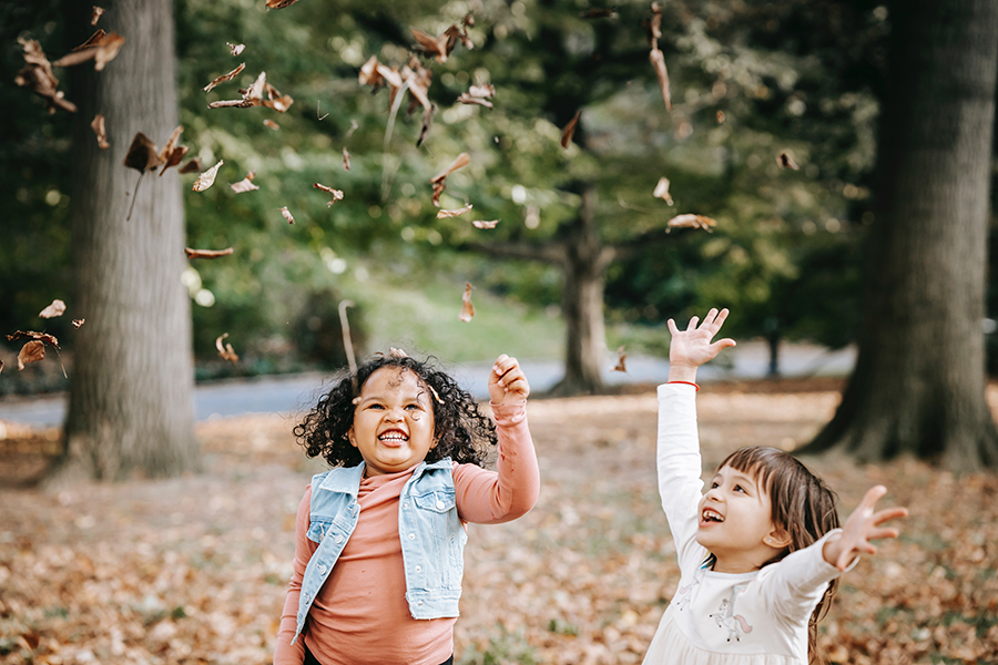 Kite flying and pumpkin picking are some of the best outdoor activities to do with kids in fall.