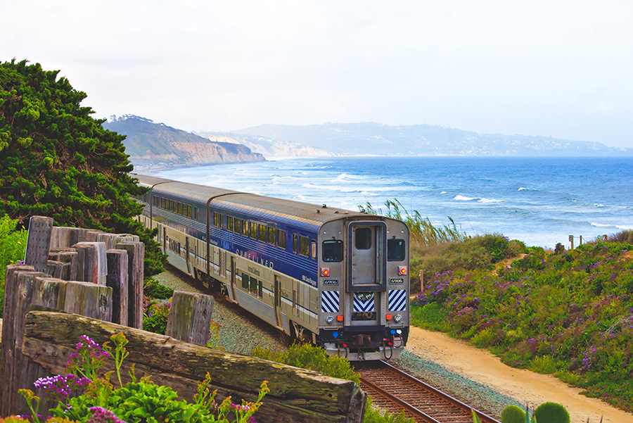 One train travel tip for hearing loss is to know your route.