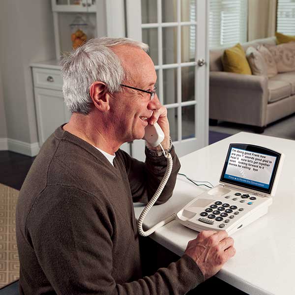 CapTel 840i Captioned Telephone - hearing loss telephone