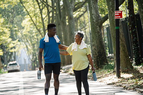 There are fun walking exercises for everyone, from people looking to make their daily walk more challenging or turning it into a way to make new friends.