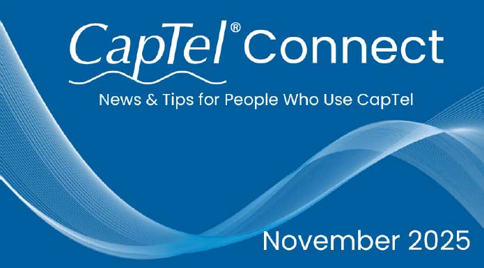 CapTel Connect Newsletter November 2025