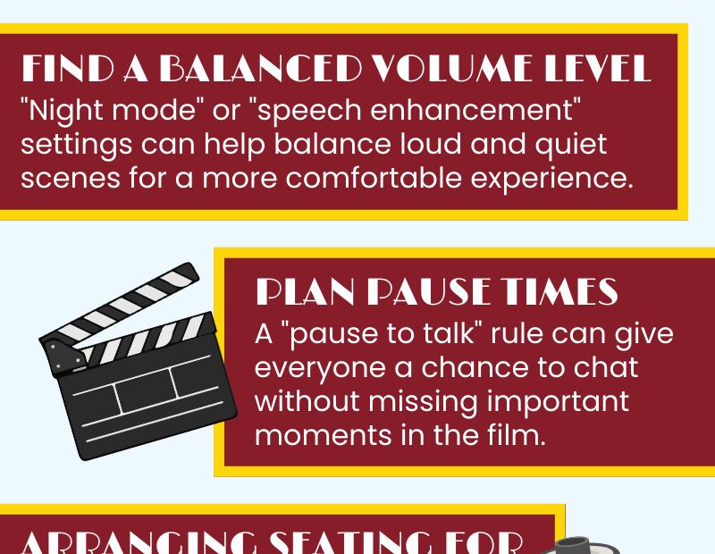 Making movie night hearing loss-friendly takes just a little bit of planning and preparation.