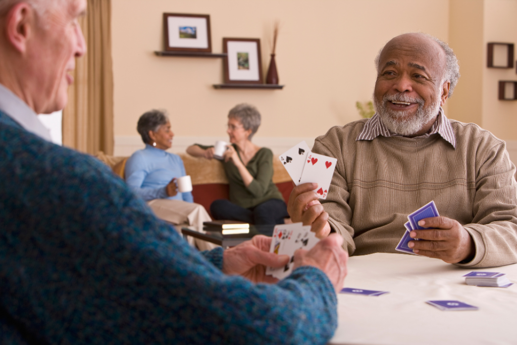 Having a standing get together with family or friends can be great for your mental health