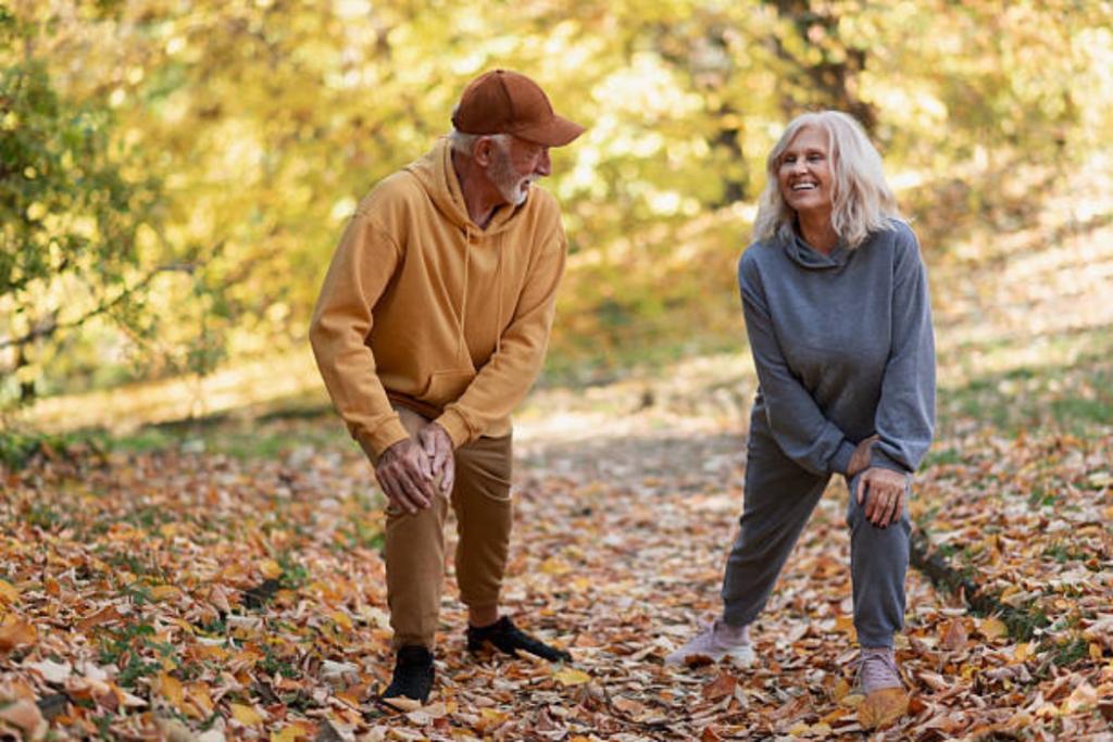 It's important to set realistic goals for healthy aging.